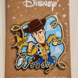 Disney Pixar Toy Story Woody Sheriff Cowboy Enamel Pin NEW